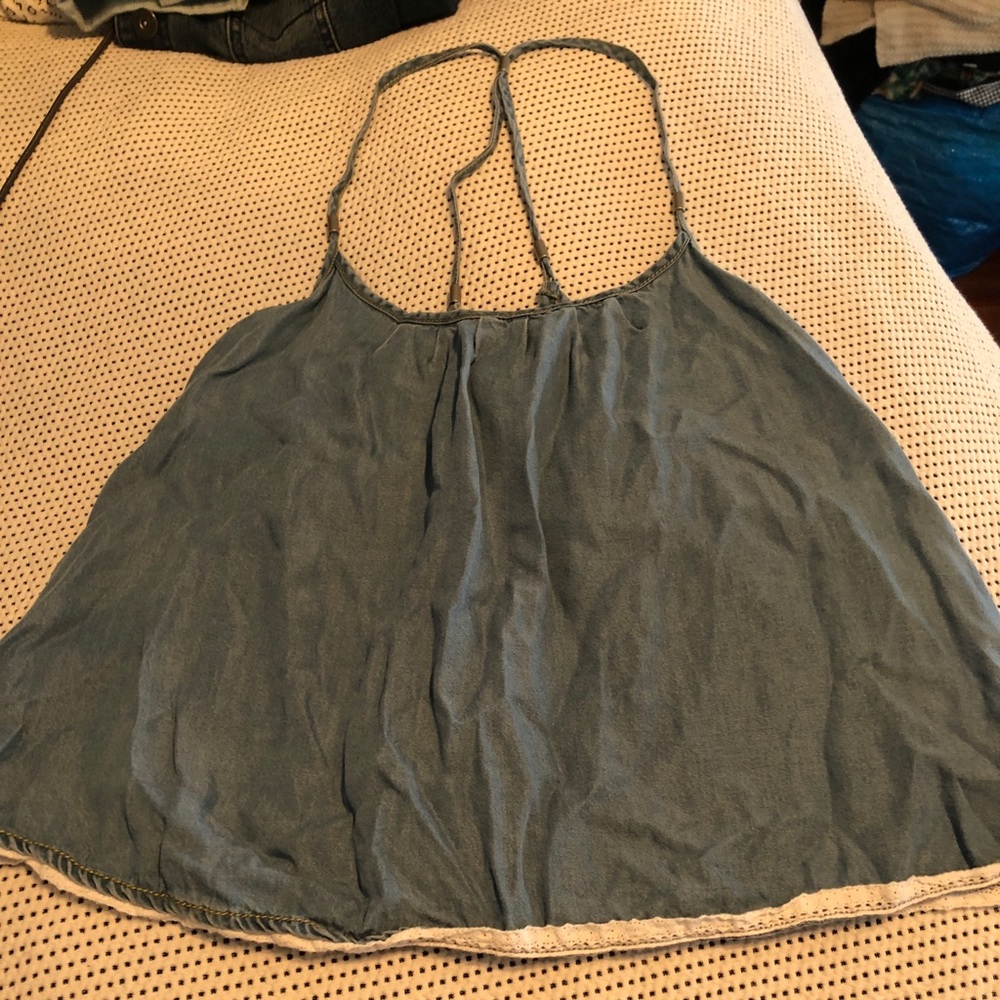 Denim tank
